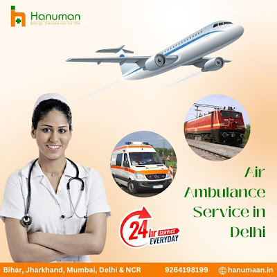 air ambulance service in delhi