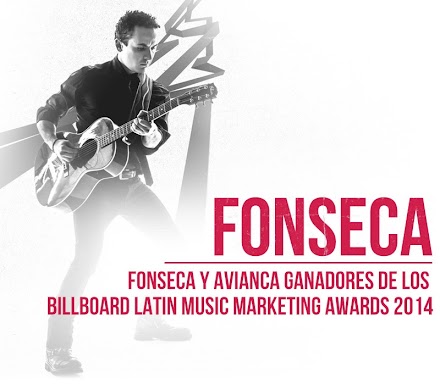 Fonseca y Avianca ganadores de los Billboard Latin Music Marketing Awards 2014