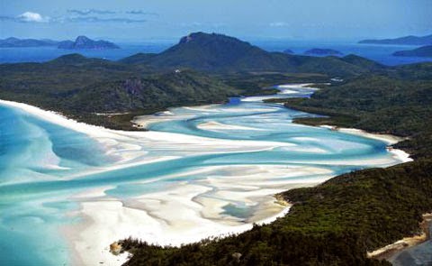 Whitehaven una playa imperdible en Australia