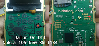 BUANG IC YANG TERTANDA DI GAMBAR DAN JUMPER NOKIA 105 RM 1134 ALL JUMPER SOLUTION - ALL SOLUTION NOKIA 105