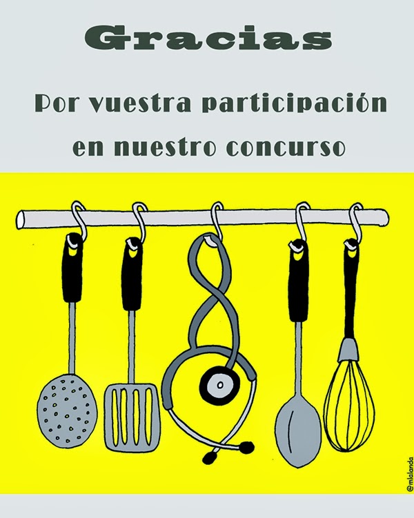 Listado de participantes y de recetas del Concurso recetas sanas, ligeras y equilibradas