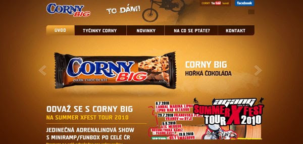 Corny Big Web Design