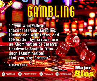 MAJOR SIN. 20. GAMBLING