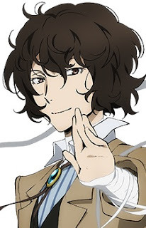 Osamu Dazai review Bungou Stray Dogs - toptenhazy.blogspot.com