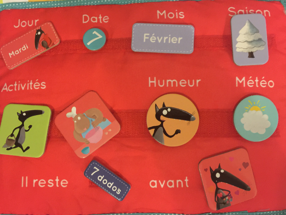 calendrier du loup