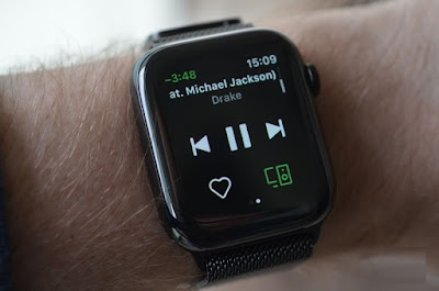 Primo sguardo Spotify Apple Watch