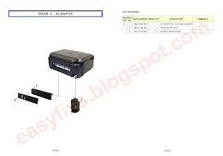 External View and Parts List on Canon iP4700, iP4720, iP4740, iP4750, iP4760, iP4780