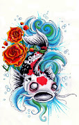 Koi fish tattoos for girls come in beautiful designs (koi fish tattoos for girls come in beautiful designs )