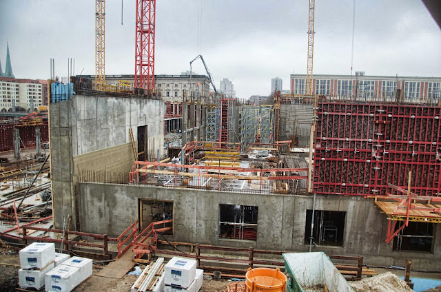 Baustelle Berliner Schloss, Stadtschloss, Schlossplatz, 10178 Berlin, 10.12.2013