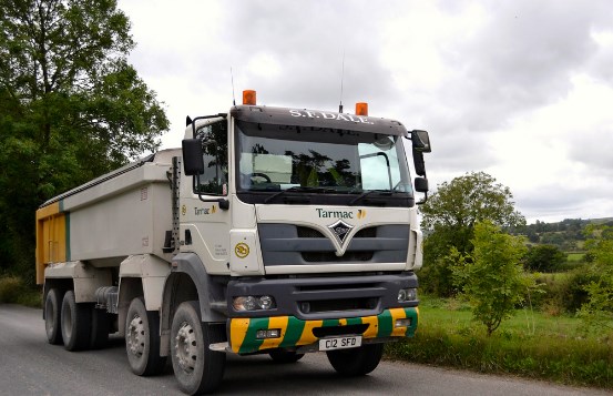 mobil dump truck Foden Alpha 2 Steve Dale Haulage