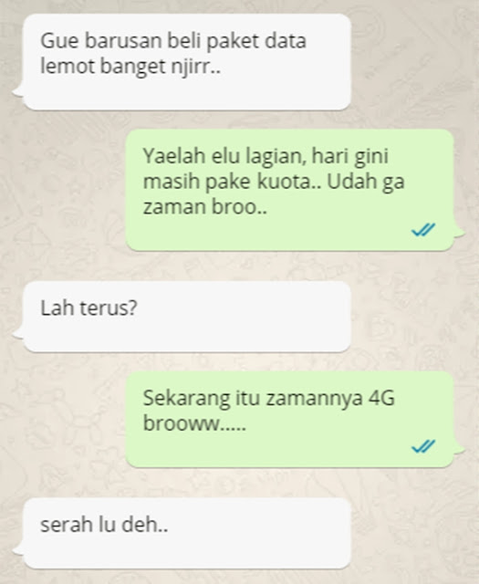 7 Chat Lucu 'Orang Gaptek' Ini Bikin Ngakak Sampai Kepala Mendidih