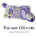 Bank of England New £20 note issued 20 February 2020