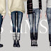 [JS SIMS 3] Denim Jeans With Warm Socks