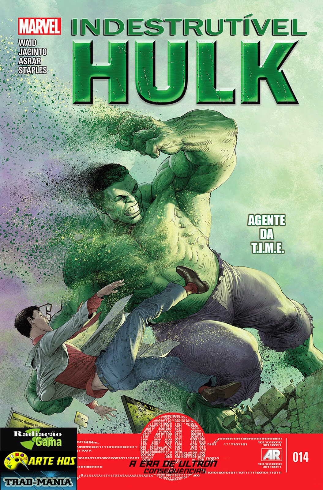 Nova Marvel! O Indestrutível Hulk - Agente do T.I.M.E #14