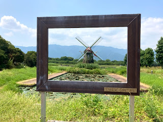 風車の風景　岐阜県海津市