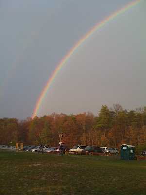 Double rainbow by Jim Person