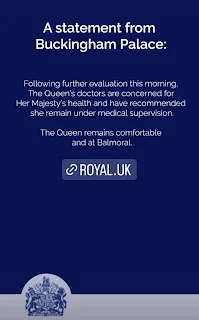 Queen Elizabeth II health condition