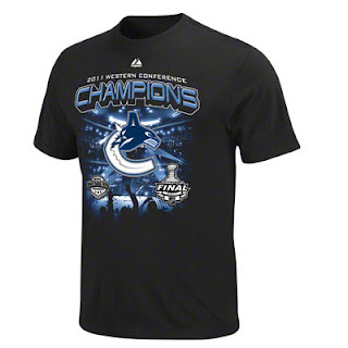 2011 Vancouver Canucks Conference Champions T-shirt