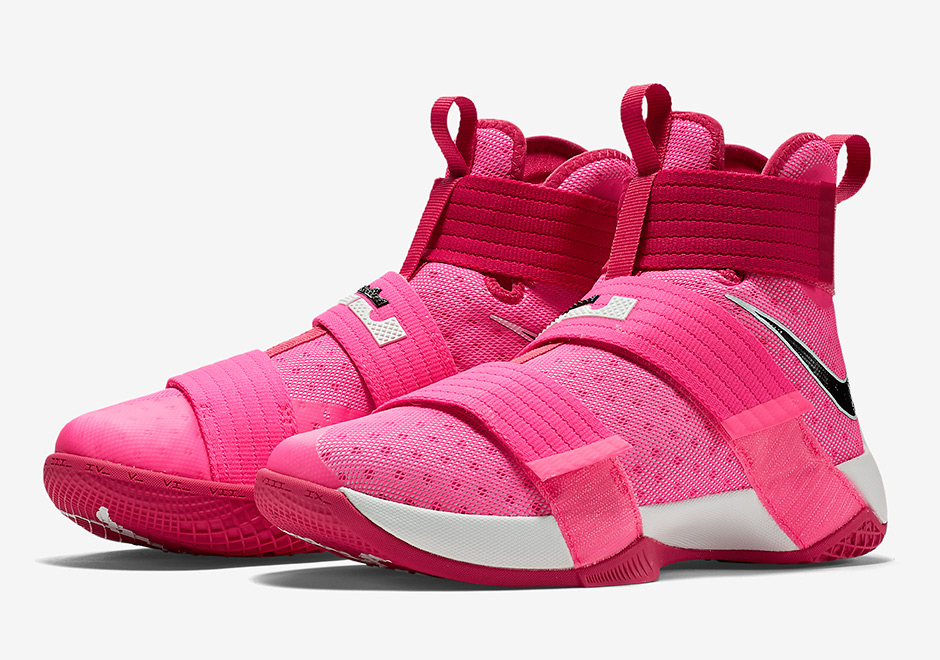 Nike LeBron Soldier 10 Think Pink Release Date 844375-606