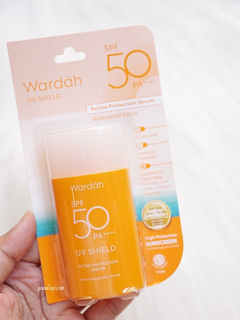 Review Wardah UV Shield Active Protection Serum