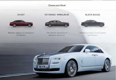 Rolls Royce Ghost hantu besi dari Inggris