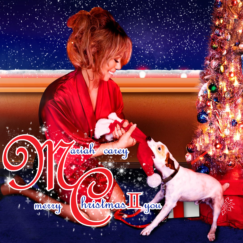 Creat1ve Creations Mariah Carey Merry Christmas Ii You Fan Made Album Covers