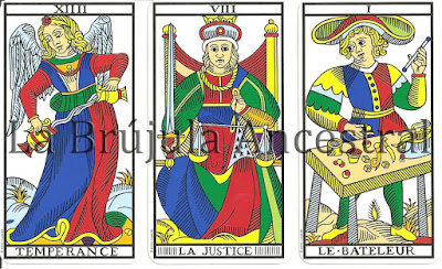 Arcanos Mayores del Tarot de Marsella