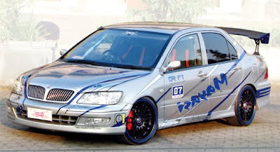 Stiker Body Mobil Sedan Gaul 