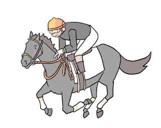 競馬のイラスト