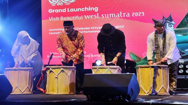 Ayo ke Sumbar, Visit Beautiful West Sumatera 2023 Resmi Diluncurkan