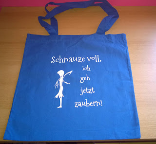 Jute Beutel Schnauze voll, ich geh jetzt zaubern.