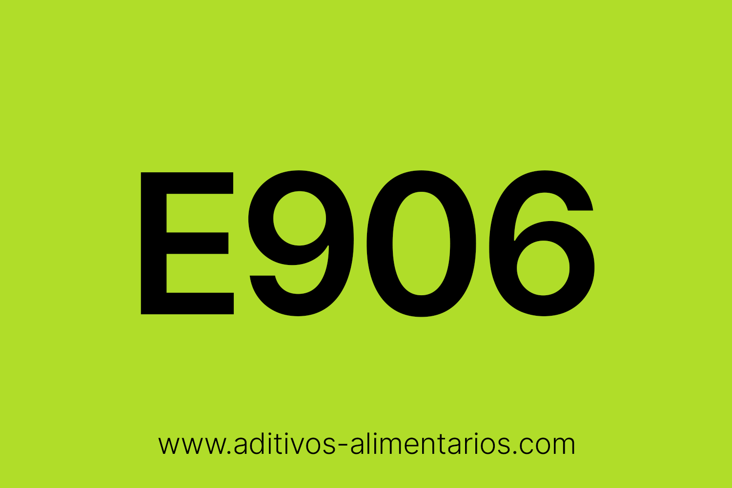 Aditivo Alimentario - E906 - Goma de Benzoína