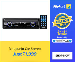 blaupunkt car stereo flipkart big billion day 