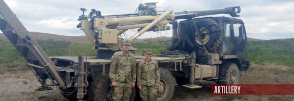 155mm Brutus truck-mounted howitzer