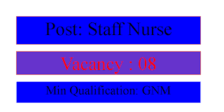 staff nurse jobs in kolkata