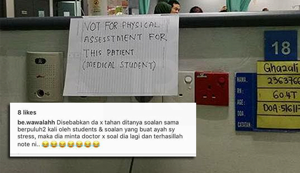 Kasihanlah students nak belajar, tak belajar korang pula 