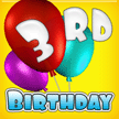 Child's 3rd Birthday