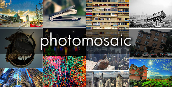 PhotoMosaic for WordPress - CodeCanyon Item for Sale