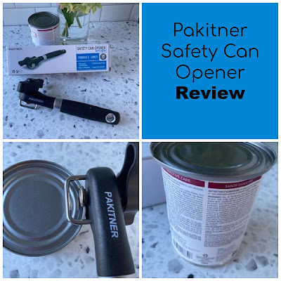 Review of the Pakitner Safe Cut Can Opener. Easy to use and produces a smooth lid edge.