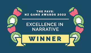 Pav Award Winner - Excellence in Narrative