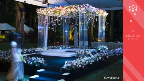 Flower Decoration for Marriage Hall