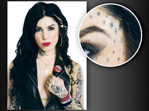 Celebrating Kat Von D's Birthday Through Her Tatoos