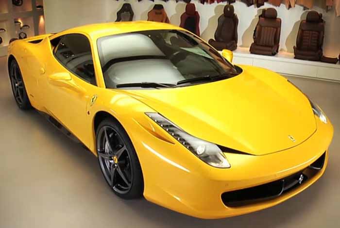 ferrari apresenta 458 spider