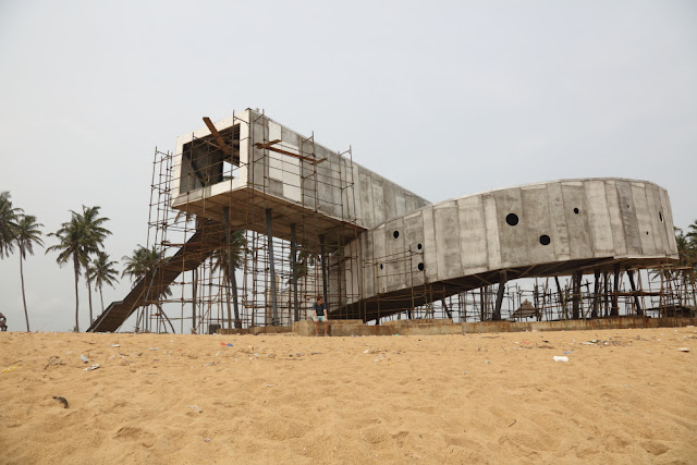 view from the sea of the new point of no return