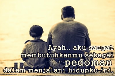 Gambar DP BBM Mutiara untuk Ayah Tercinta  Caption 
