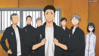 ハイキュー!! アニメ 第1期5話 澤村大地 烏野高校バレー部 | HAIKYU!! Episode 5