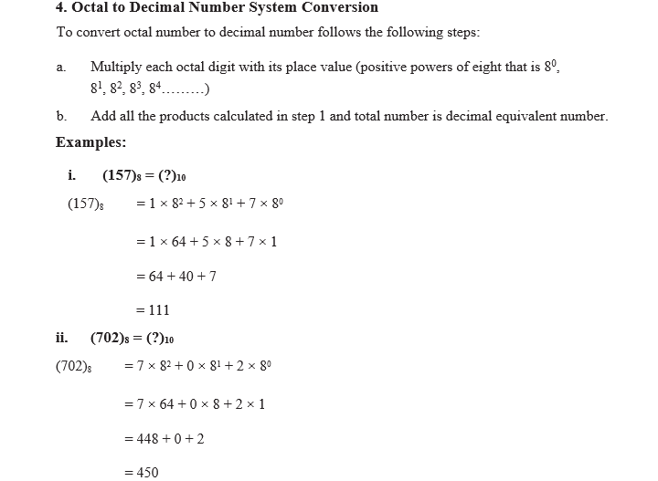 octal to decimal