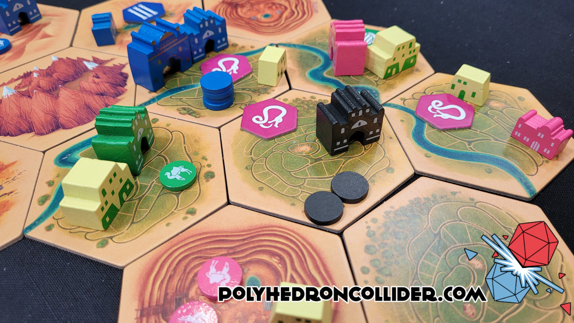 Polyhedron Collider: Akropolis Board Game Review