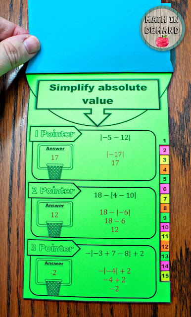 7th Grade Math Number Sense Practice Pointers