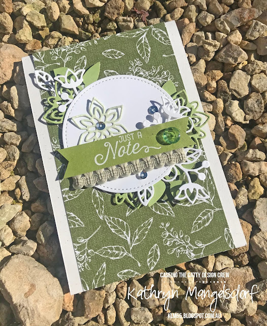 Stampin' Up! Flourish Dies, Designed by Kathryn Mangelsdorf